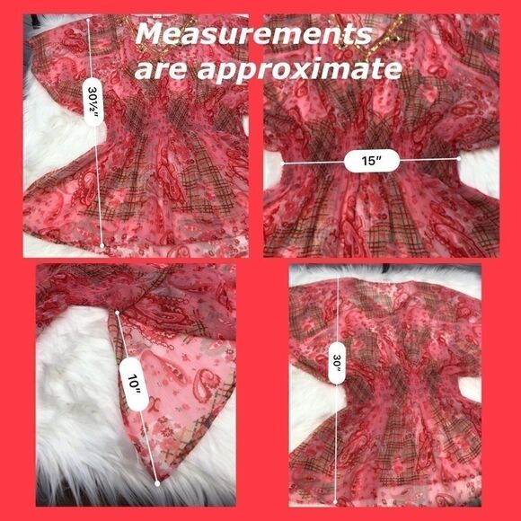 El Corte Ingles XL embroidered sequin Coverup - Picture 6 of 10